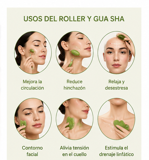 Modelo aplicando el sérum